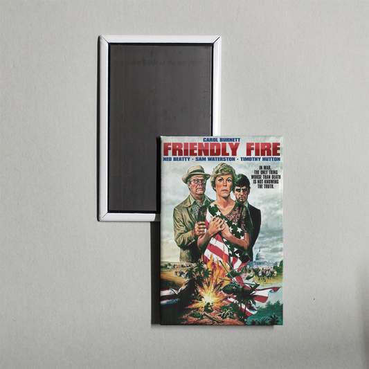 Friendly Fire Mini Movie Fridge Magnet