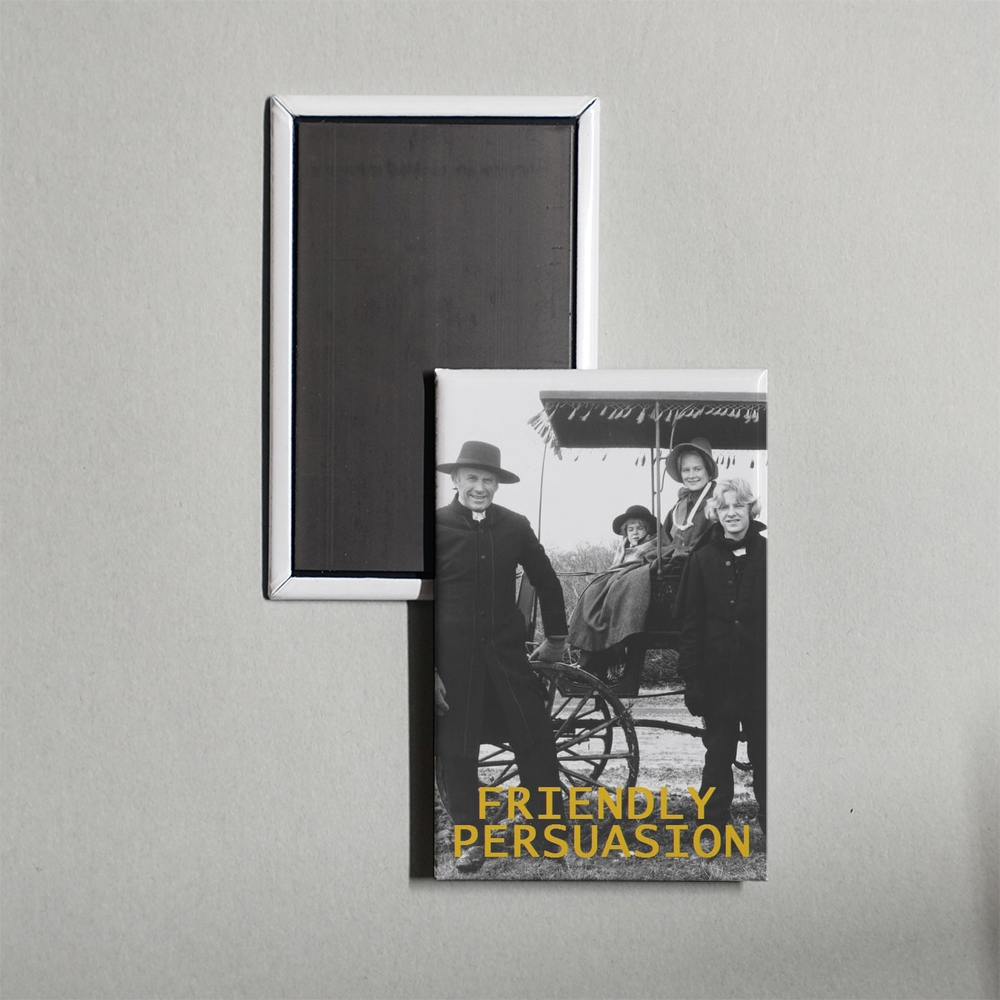 Friendly Persuasion Mini Movie Fridge Magnet