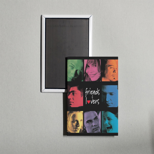 Friends & Lovers Mini Movie Fridge Magnet