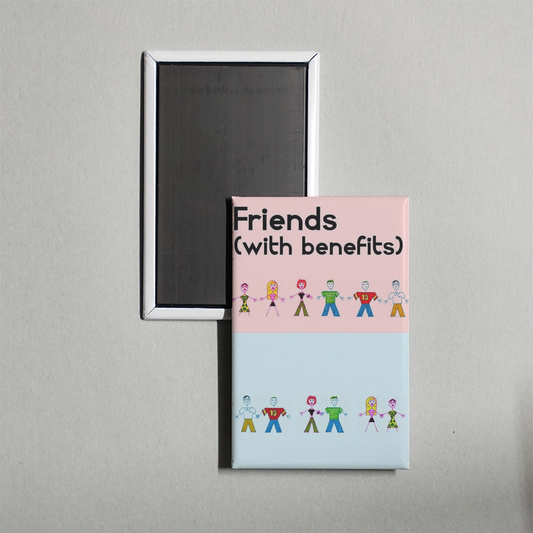 Friends (With Benefits) Mini Movie Fridge Magnet