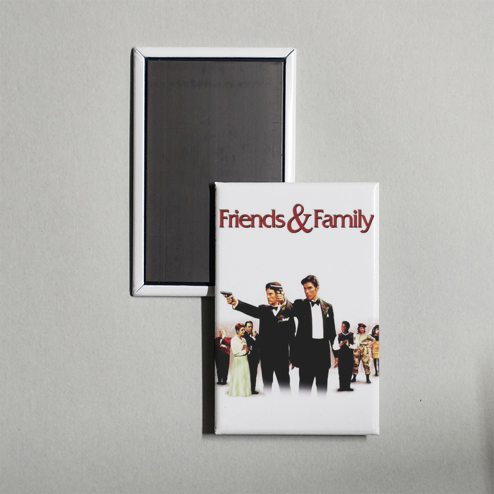 Friends and Family Mini Movie Fridge Magnet