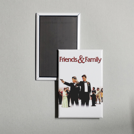 Friends and Family Mini Movie Fridge Magnet