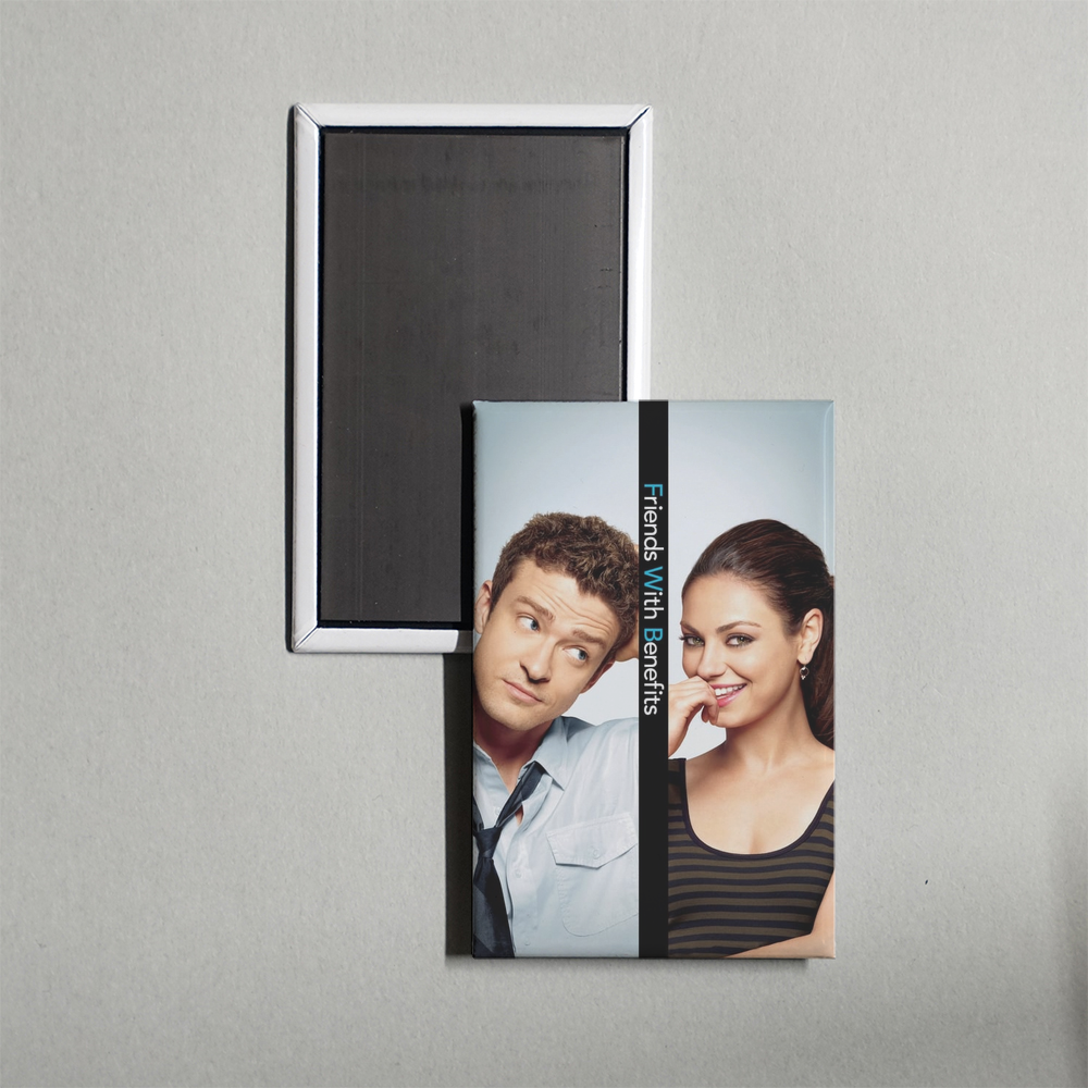 Friends with Benefits Mini Movie Fridge Magnet