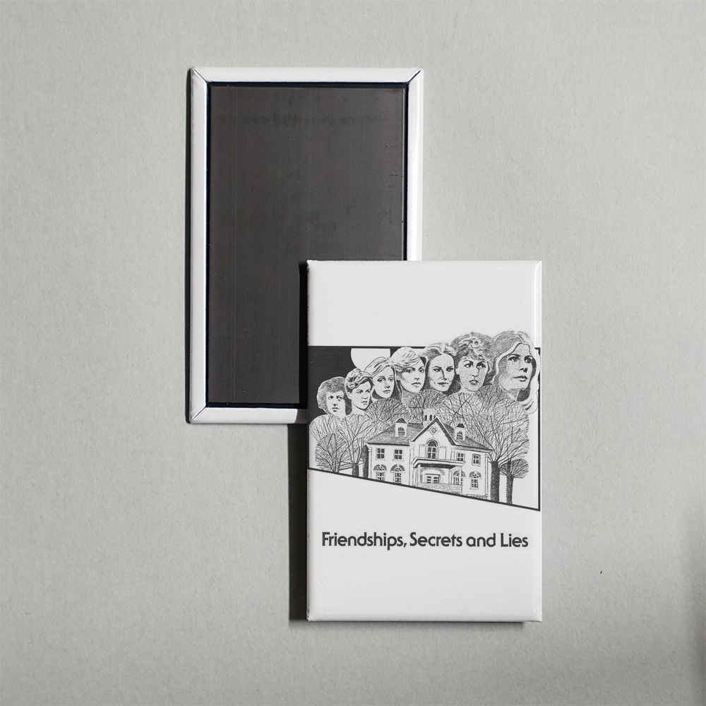 Friendships, Secrets and Lies Mini Movie Fridge Magnet