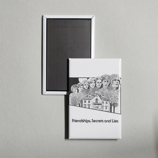 Friendships, Secrets and Lies Mini Movie Fridge Magnet