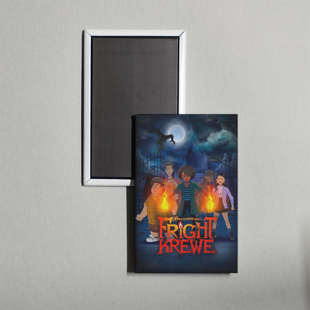 Fright Krewe TV Show Fridge Magnet