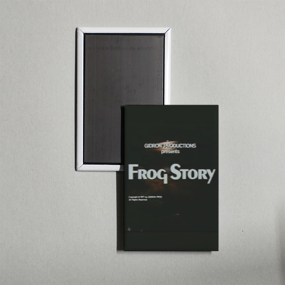 Frog Story Mini Movie Fridge Magnet