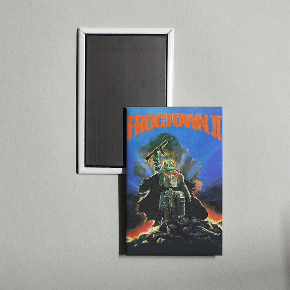 Frogtown II Mini Movie Fridge Magnet
