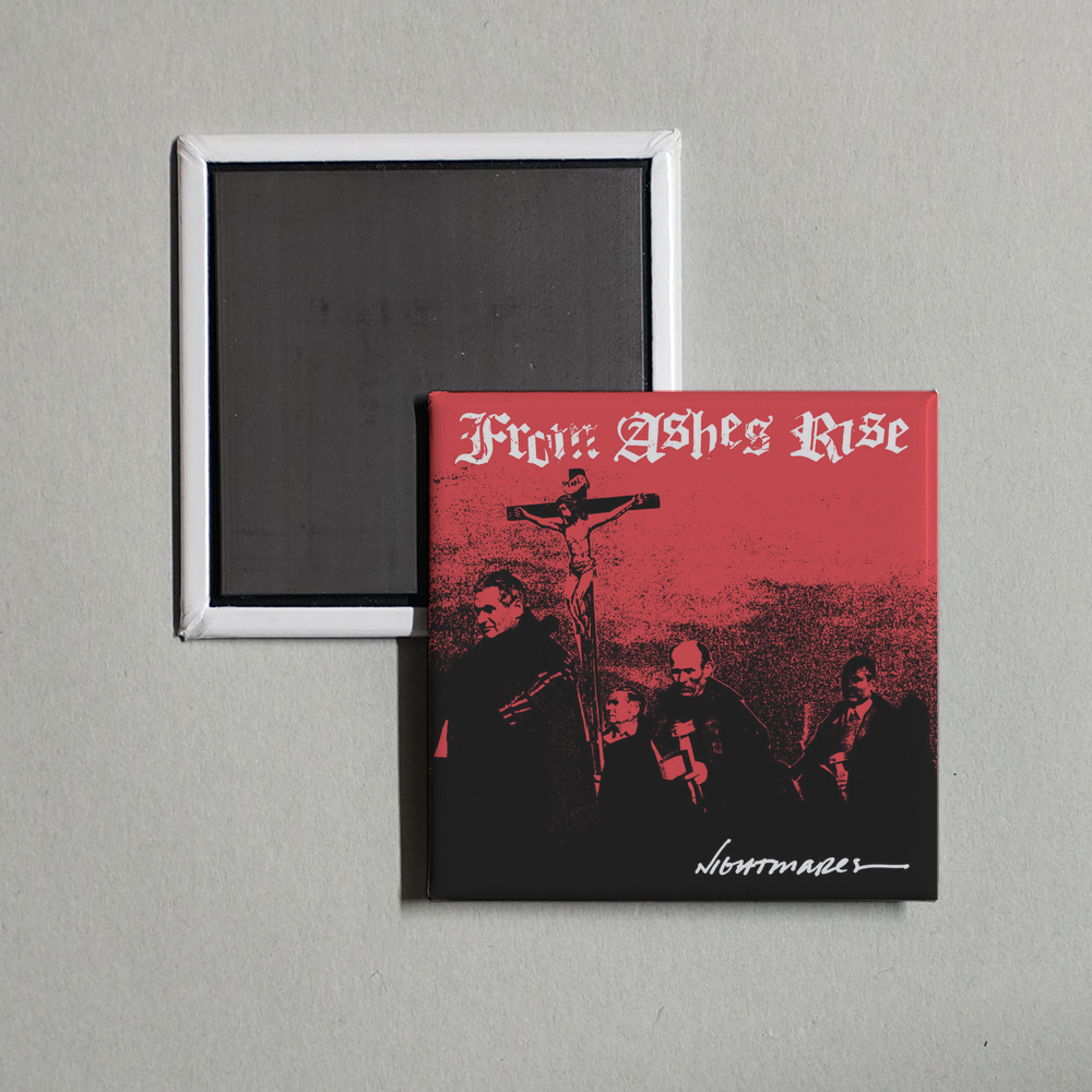From Ashes Rise - Nightmares Album Cover Fridge Magnet
