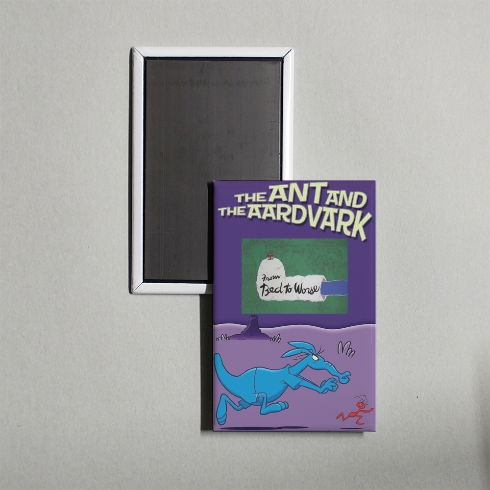 From Bed to Worse Mini Movie Fridge Magnet