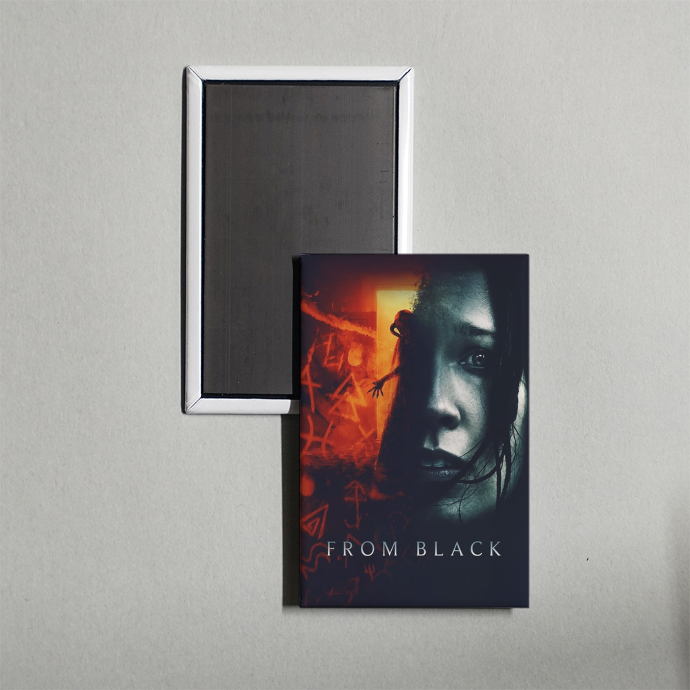From Black Mini Movie Fridge Magnet