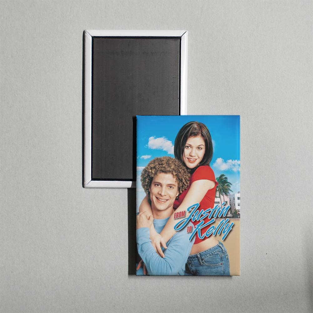From Justin to Kelly Mini Movie Fridge Magnet