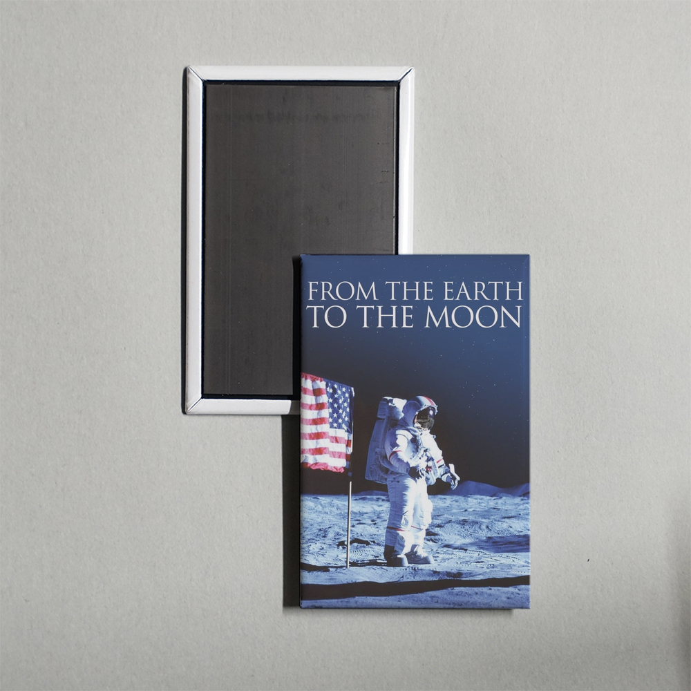 From the Earth to the Moon TV Show Fridge Magnet