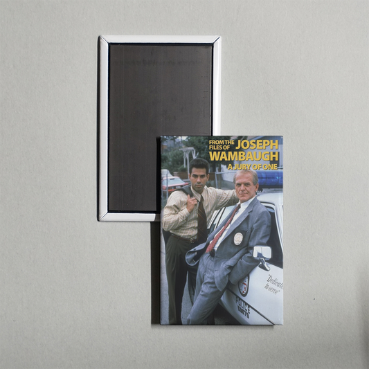 From the Files of Joseph Wambaugh A Jury of One Mini Movie Fridge Magnet