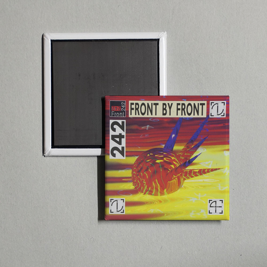 Front 242 - Front By Front Album Cover Fridge Magnet