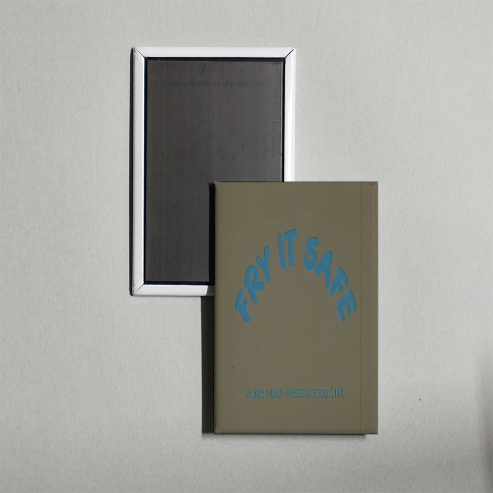 Fry It Safe Mini Movie Fridge Magnet