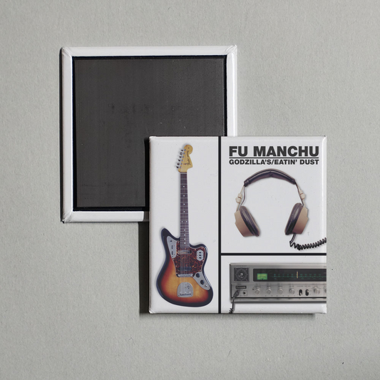Fu Manchu - Godzilla's  Eatin' Dust Album Cover Fridge Magnet