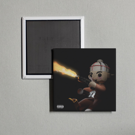 Fuerza Regida - Pa las Baby's Y Belikeada Album Cover Fridge Magnet