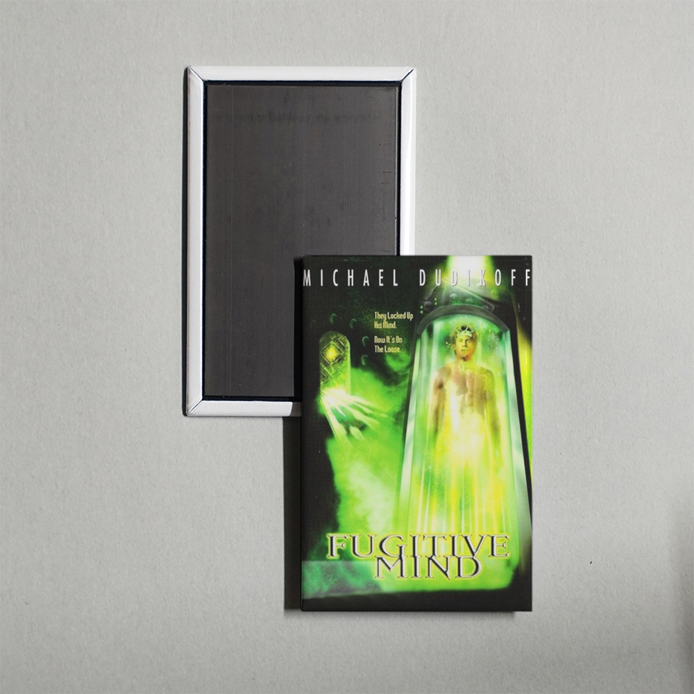 Fugitive Mind Mini Movie Fridge Magnet