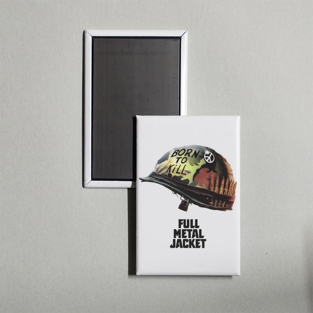 Full Metal Jacket Mini Movie Fridge Magnet