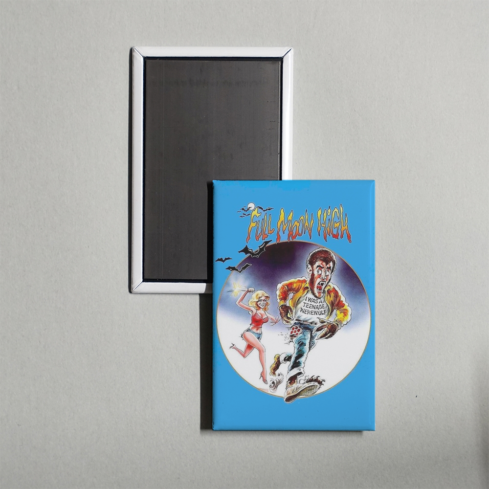 Full Moon High Mini Movie Fridge Magnet
