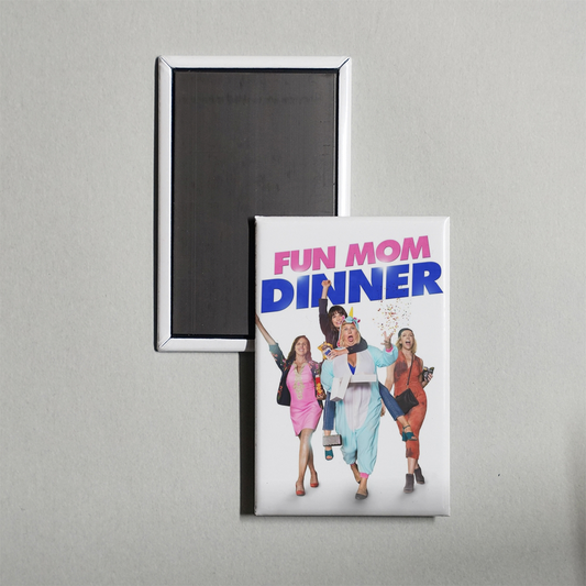 Fun Mom Dinner Mini Movie Fridge Magnet