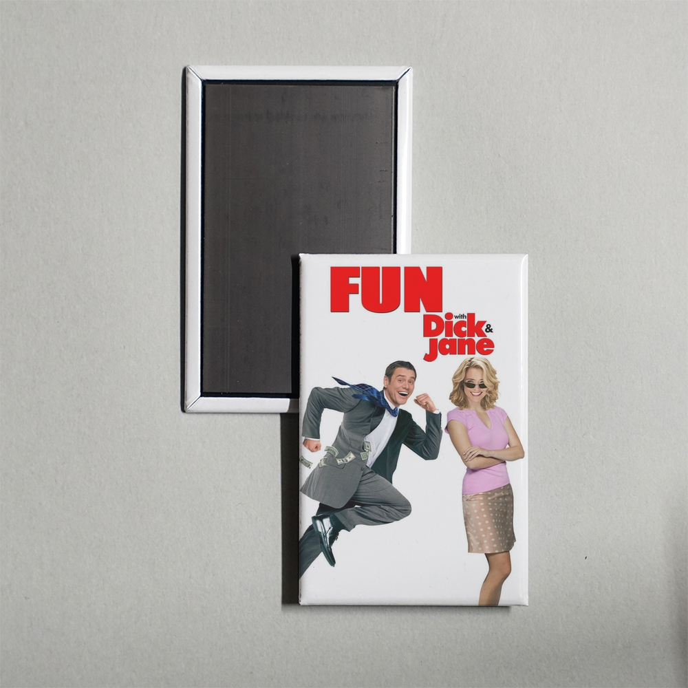 Fun with Dick and Jane Mini Movie Fridge Magnet