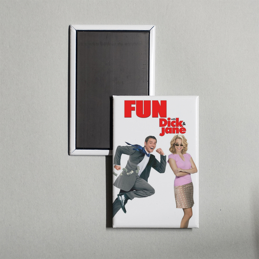 Fun with Dick and Jane Mini Movie Fridge Magnet