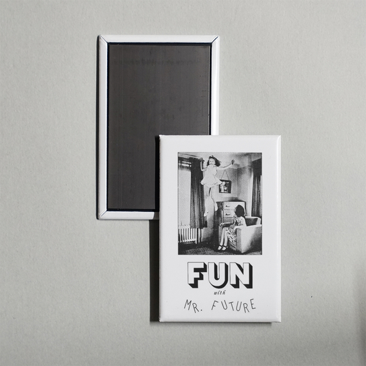 Fun with Mr. Future Mini Movie Fridge Magnet