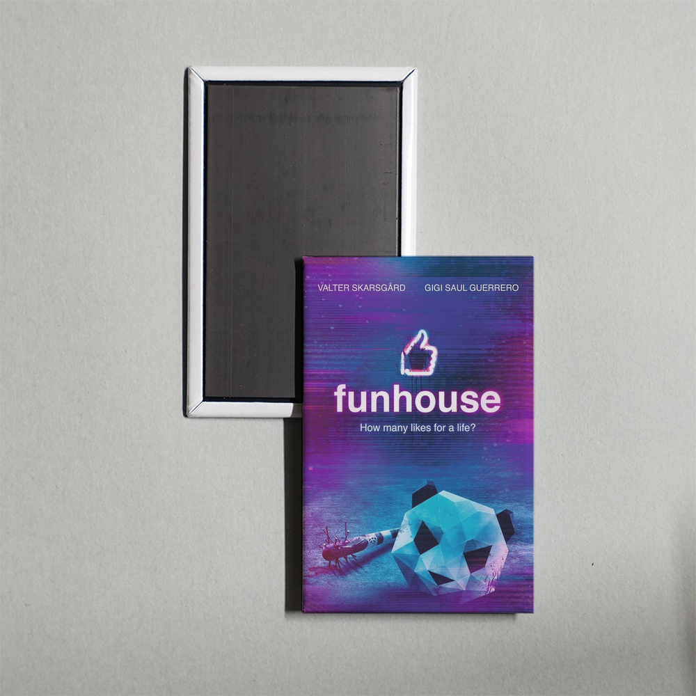 Funhouse Mini Movie Fridge Magnet