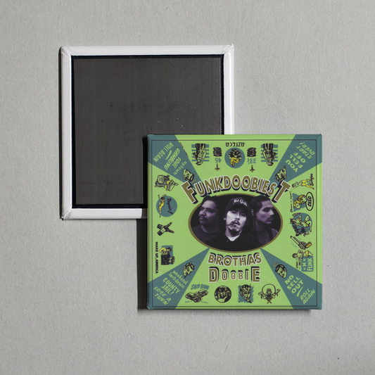 Funkdoobiest - Brothas Doobie Album Cover Fridge Magnet
