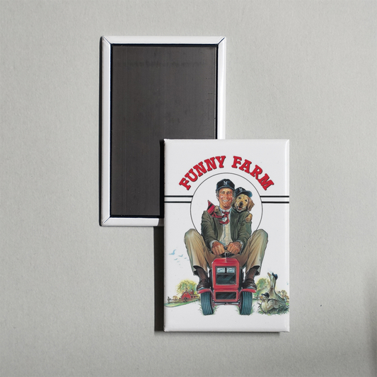 Funny Farm Mini Movie Fridge Magnet