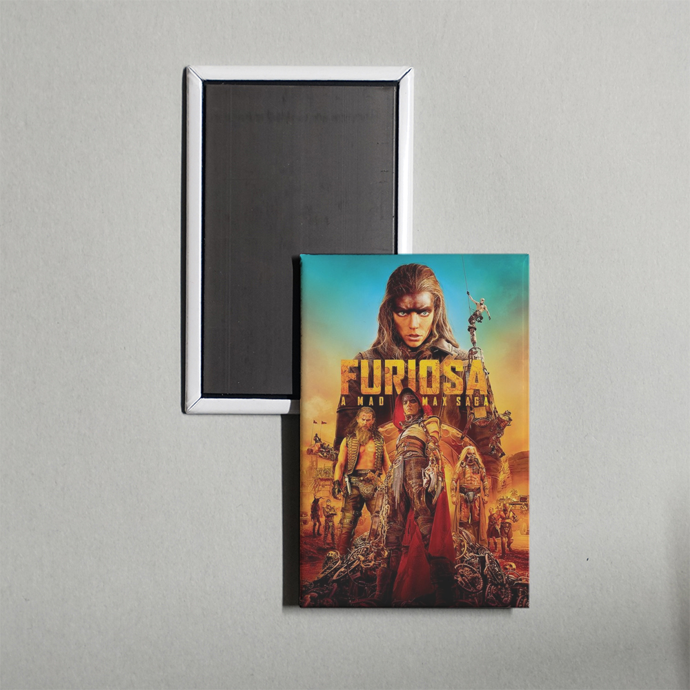 Furiosa A Mad Max Saga Mini Movie Fridge Magnet
