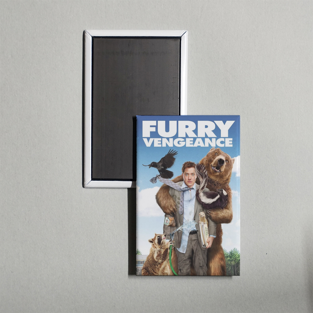 Furry Vengeance Mini Movie Fridge Magnet