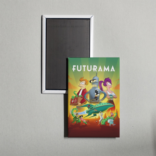 Futurama TV Show Fridge Magnet