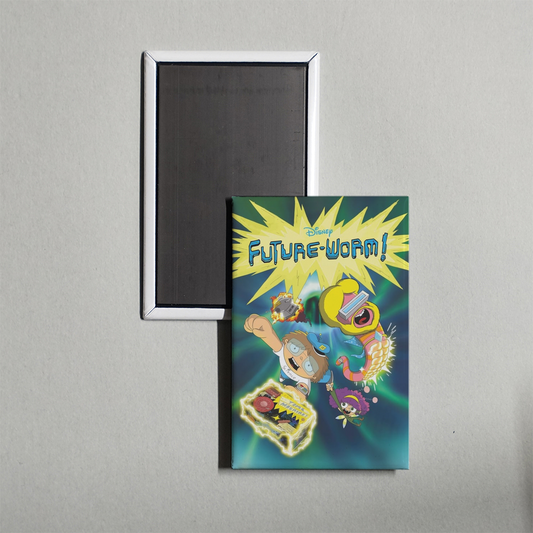 Future-Worm! TV Show Fridge Magnet