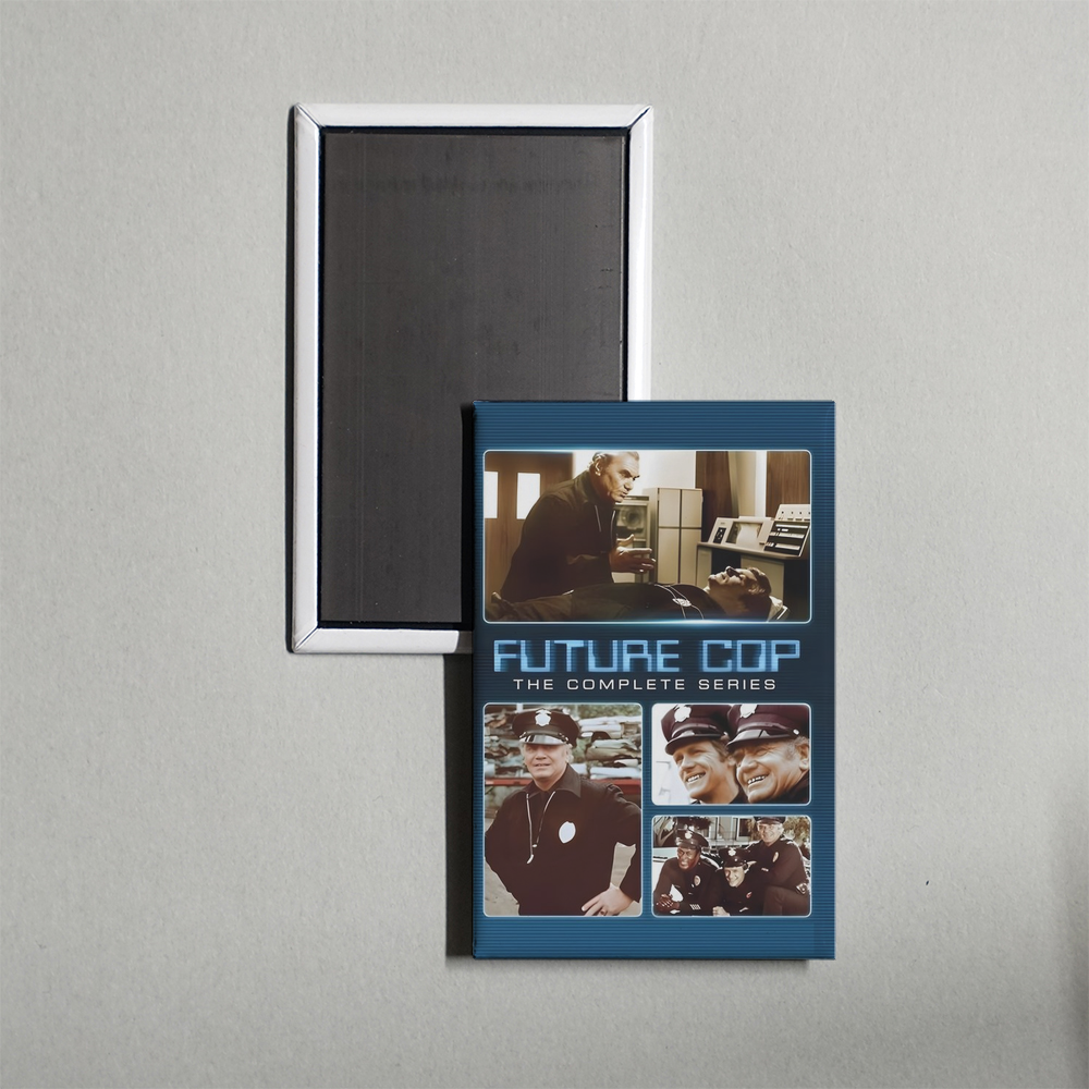 Future Cop TV Show Fridge Magnet