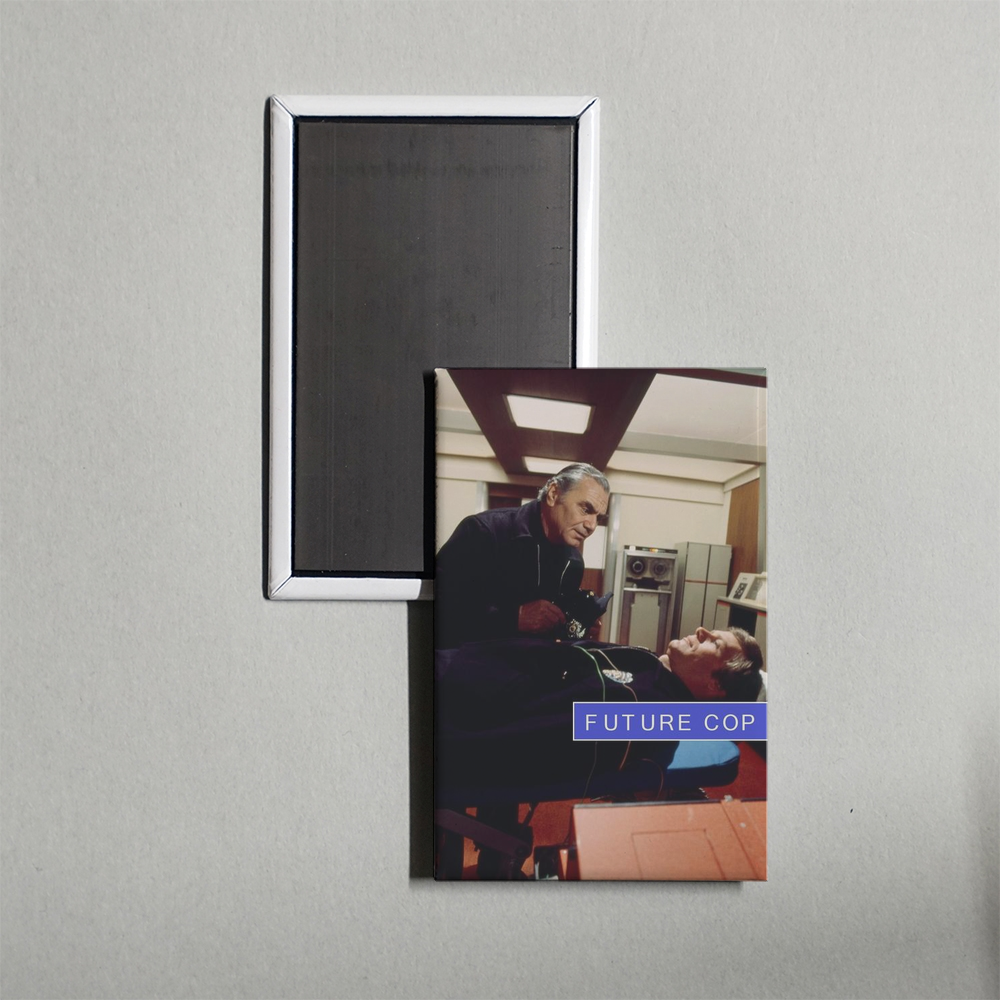 Future Cop Mini Movie Fridge Magnet
