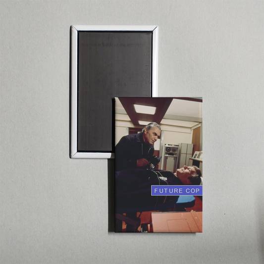 Future Cop Mini Movie Fridge Magnet