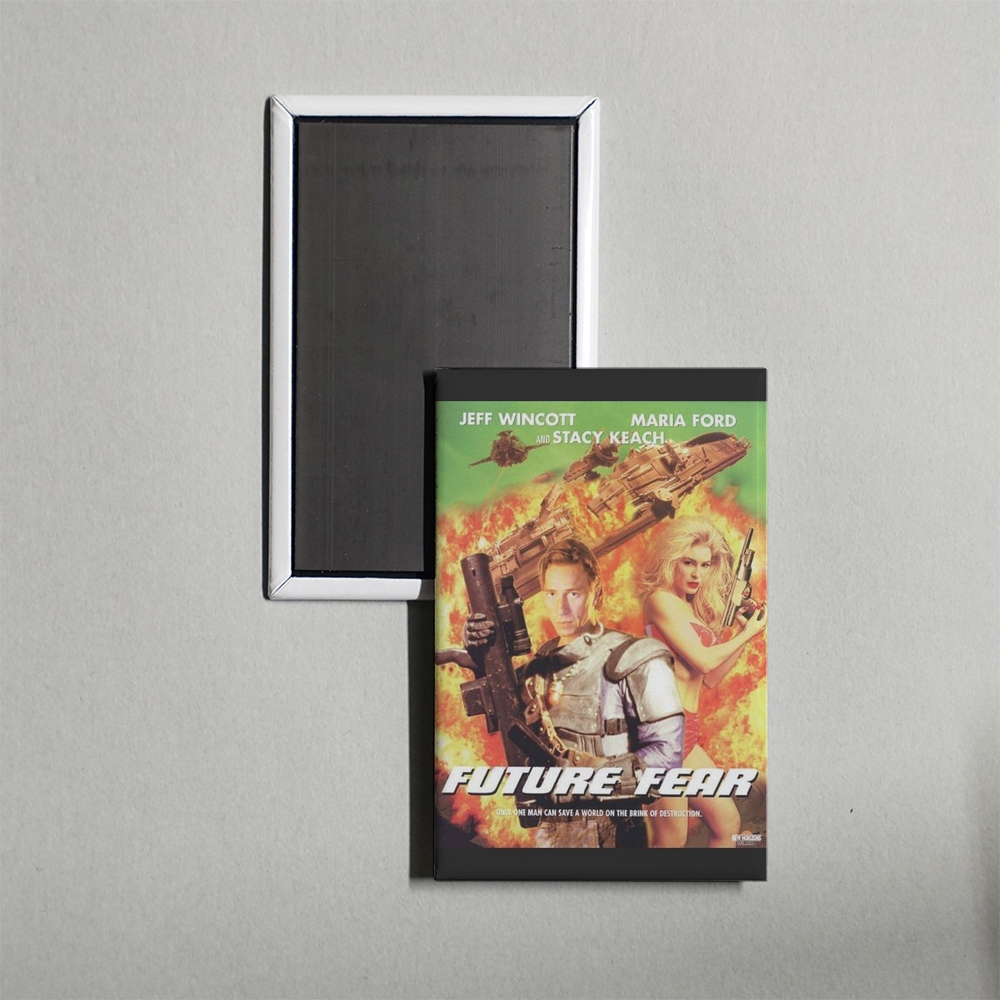 Future Fear Mini Movie Fridge Magnet