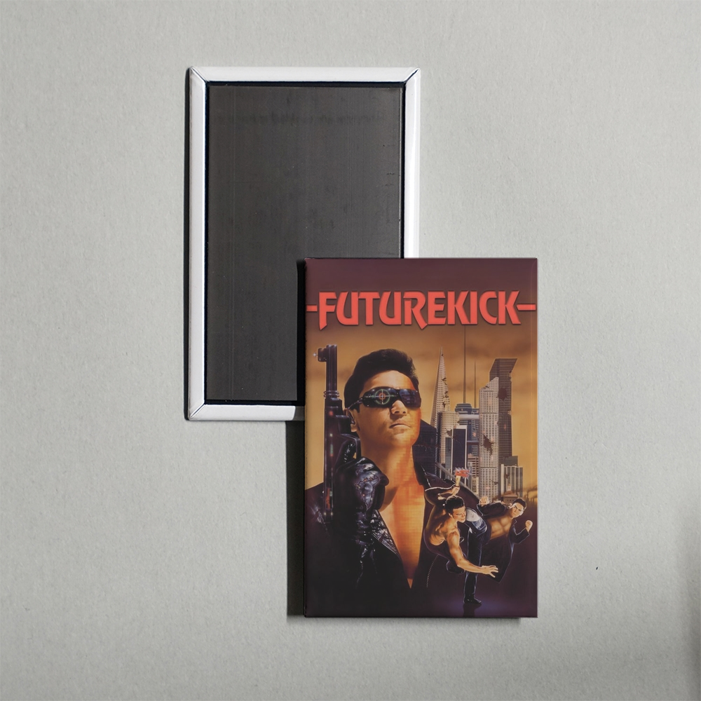 Future Kick Mini Movie Fridge Magnet