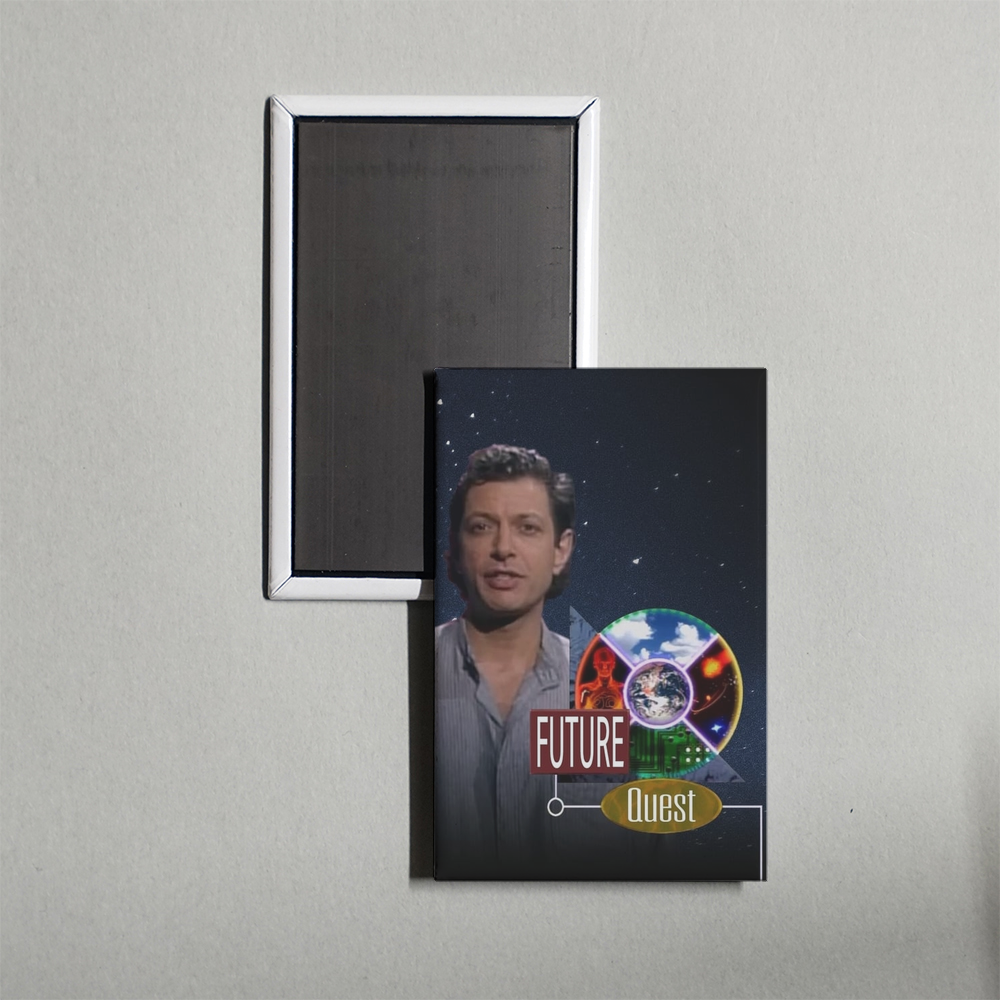 Future Quest TV Show Fridge Magnet