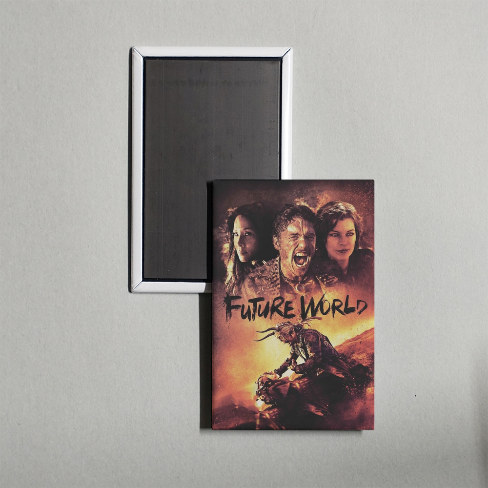 Future World Mini Movie Fridge Magnet