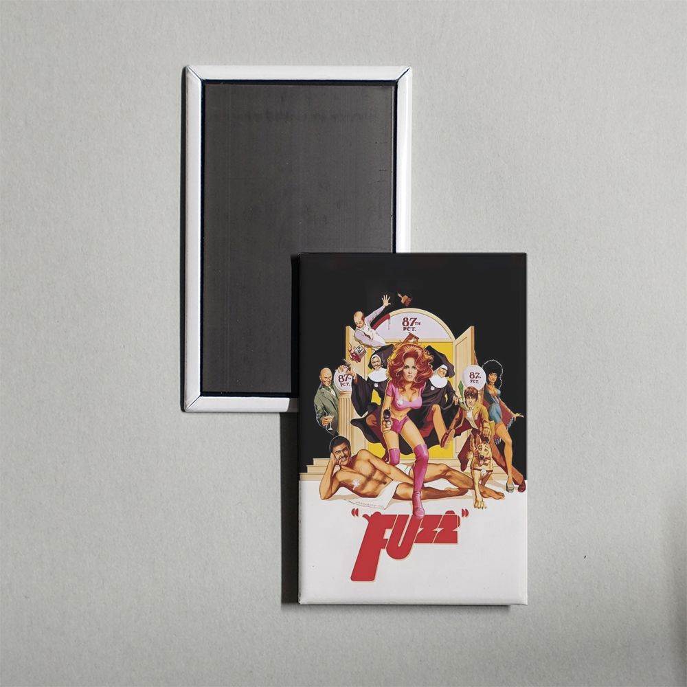 Fuzz Mini Movie Fridge Magnet
