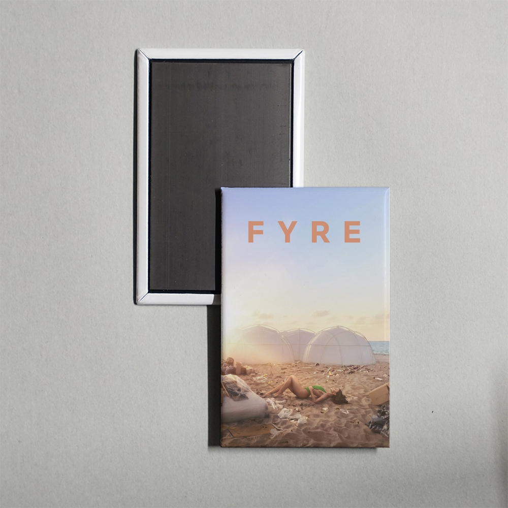 Fyre Mini Movie Fridge Magnet