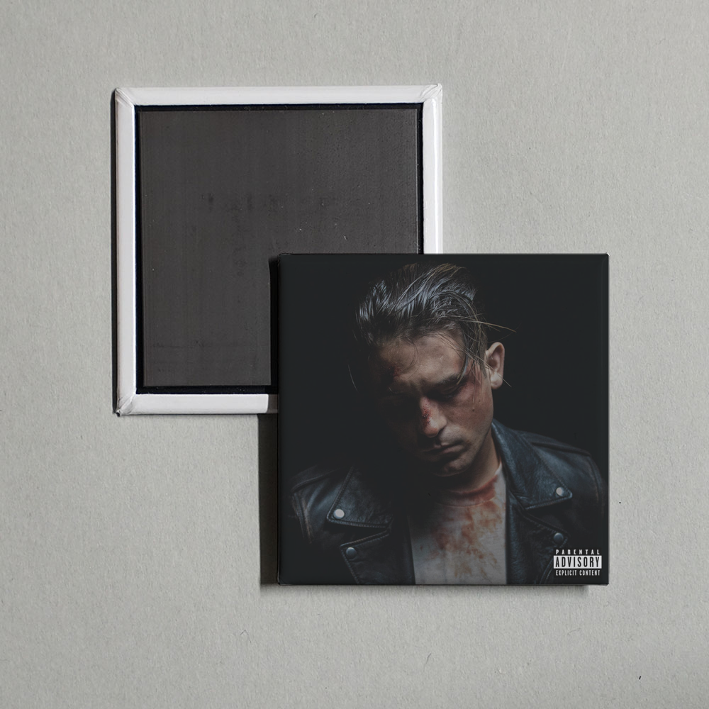G-Eazy - The Beautiful & Damned Album Cover Fridge Magnet