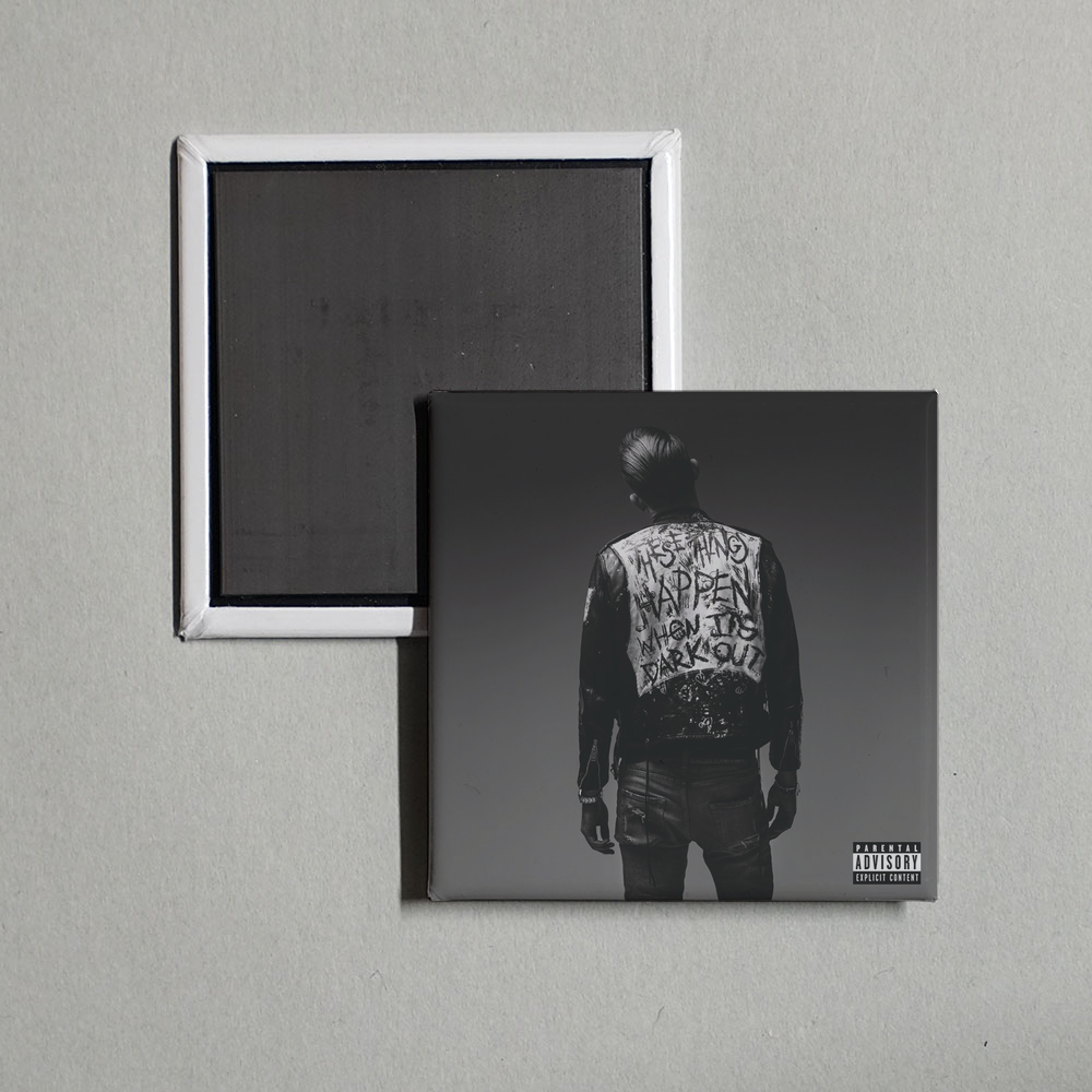 G-Eazy - When It's Dark Out Album Cover Fridge Magnet