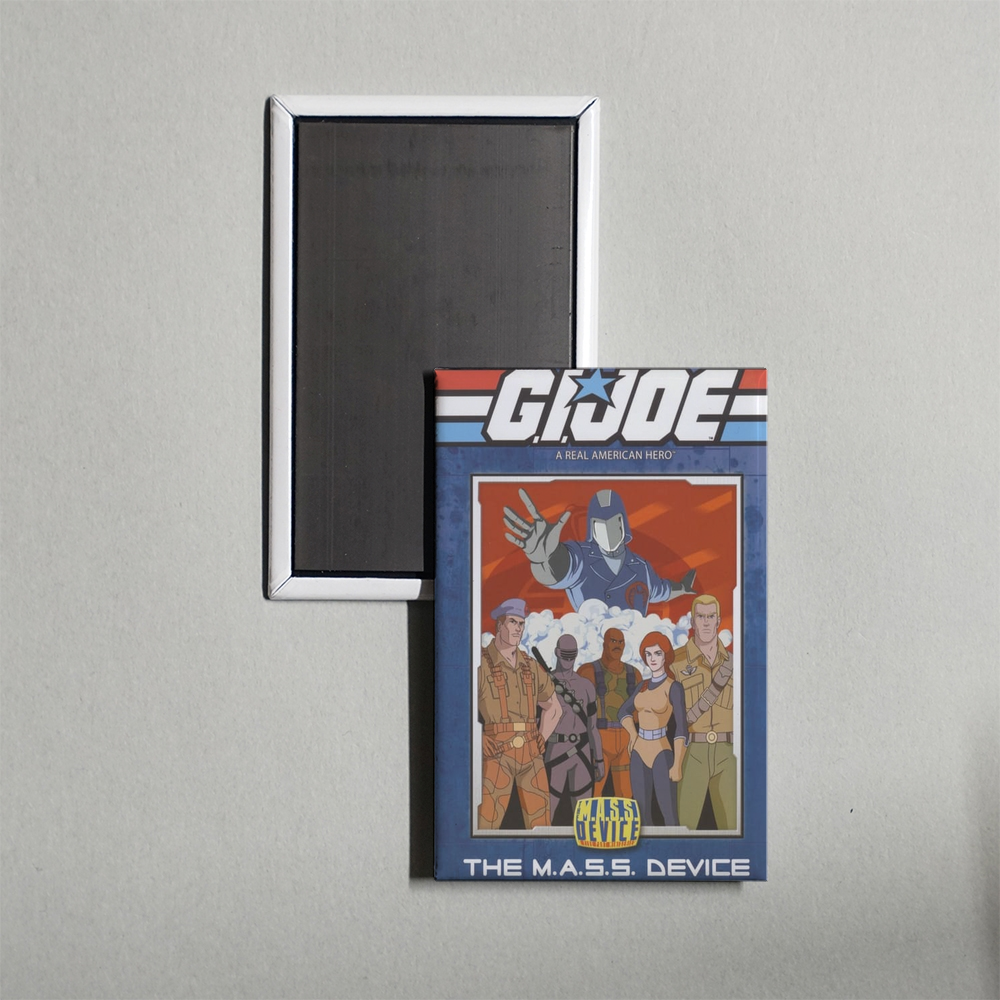 G.I. Joe A Real American Hero Mini Movie Fridge Magnet