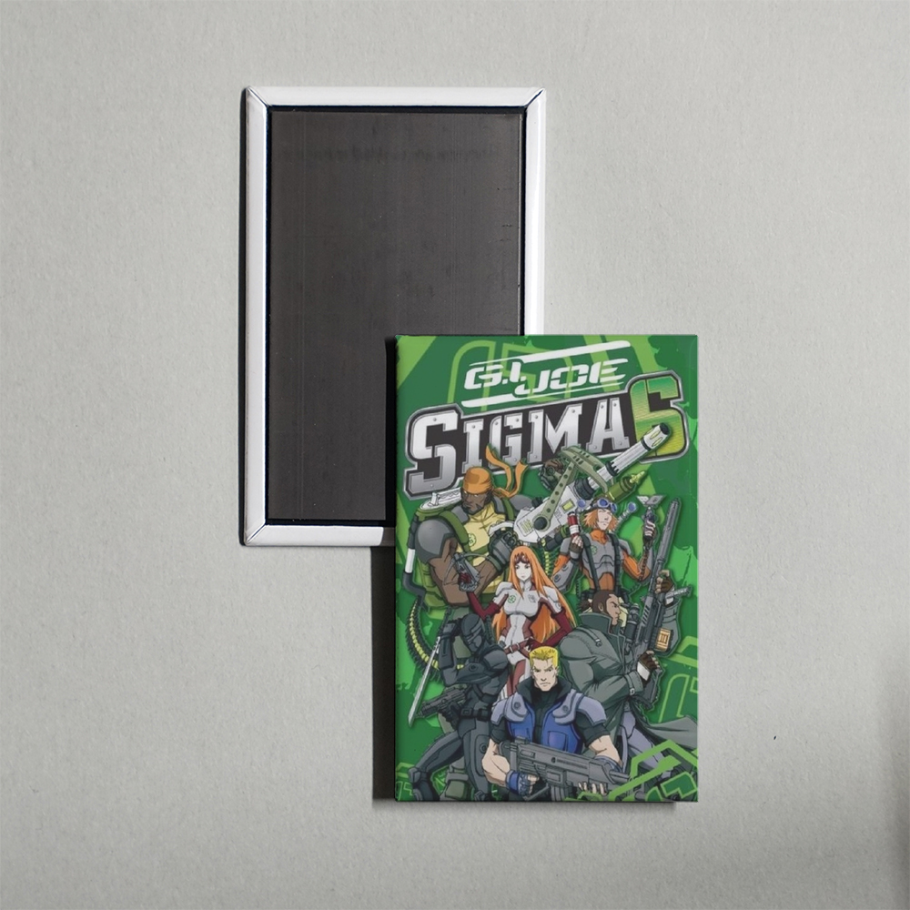 G.I. Joe Sigma 6 TV Show Fridge Magnet