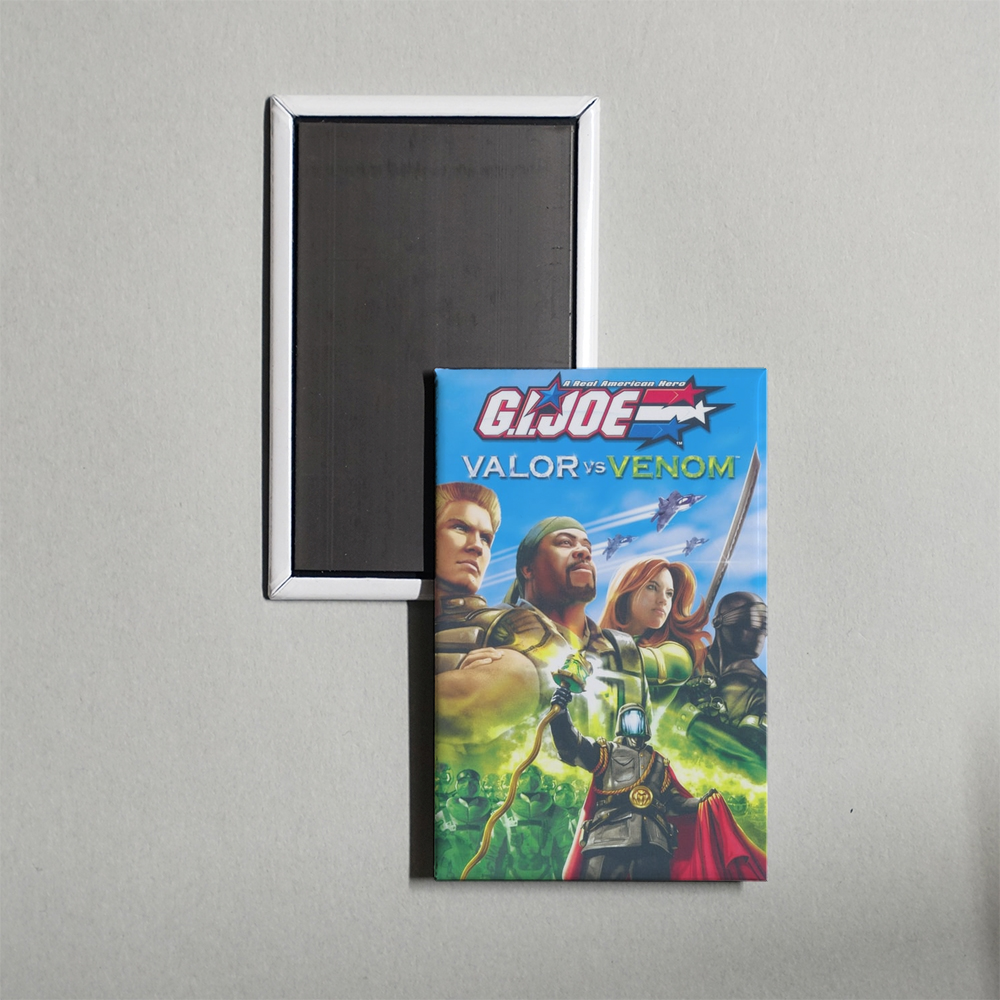 G.I. Joe Valor vs. Venom Mini Movie Fridge Magnet